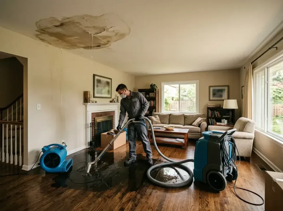attic-pipe-burst-ceiling-drip-008 — frequently asked questions, Water Damage Restoration & Carpet Care in Christiansburg, VA